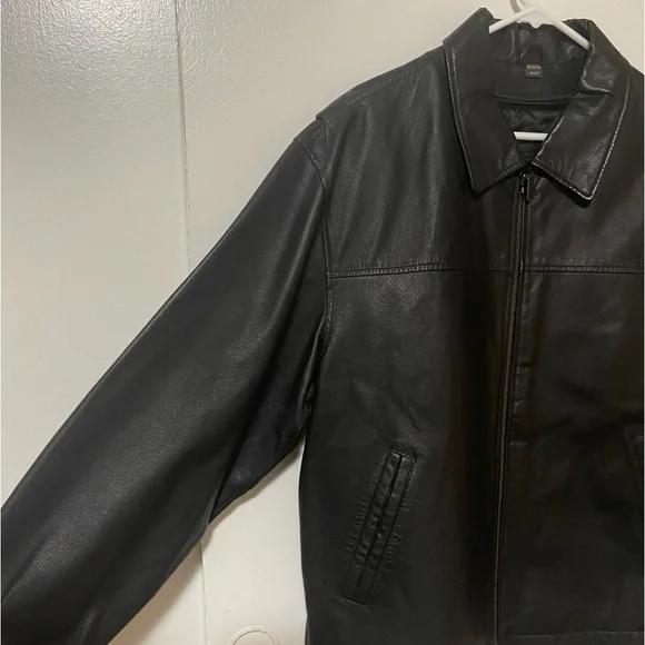 Vintage men St.John’s Bay Black jacket - Picture 2 of 6